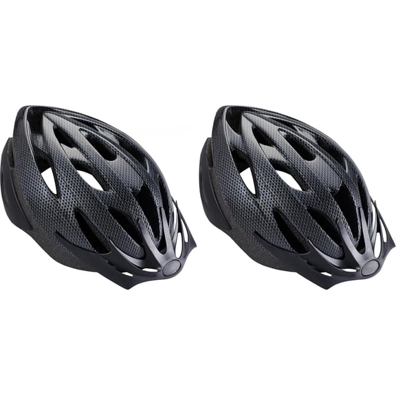 Thrasher Helmet for Adults, Size 58-62 cm for Riders Ages 14+, Microshell, Adjustable Dial & Straps, Interior Padding, Air Vents, Lighted or Unlit, Visor, Adult Bike Helmet