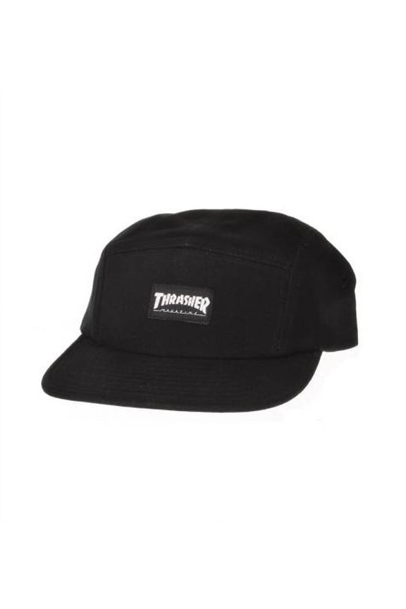 Logo 5 Panel Camp Hat Black