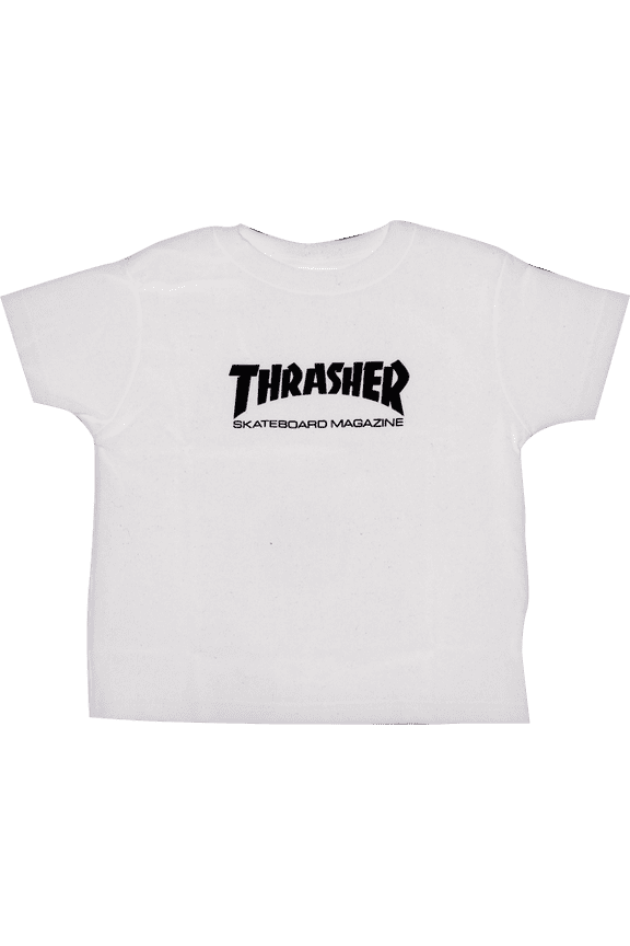 Mag Logo Toddler Ss 4T Wht/Blk