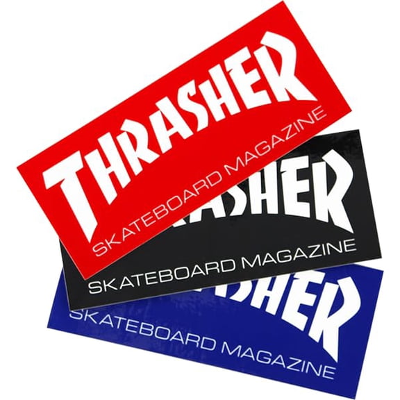 Thrasher Magazine Logo Standard Decal Assorted 1 Piece