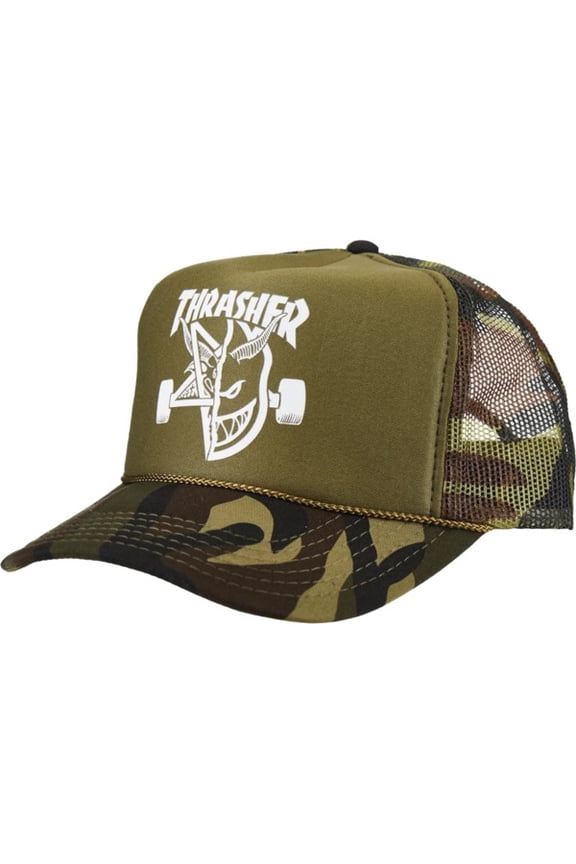 Magazine Spitfire Thrash and Burn Camo Hat - Adjustable