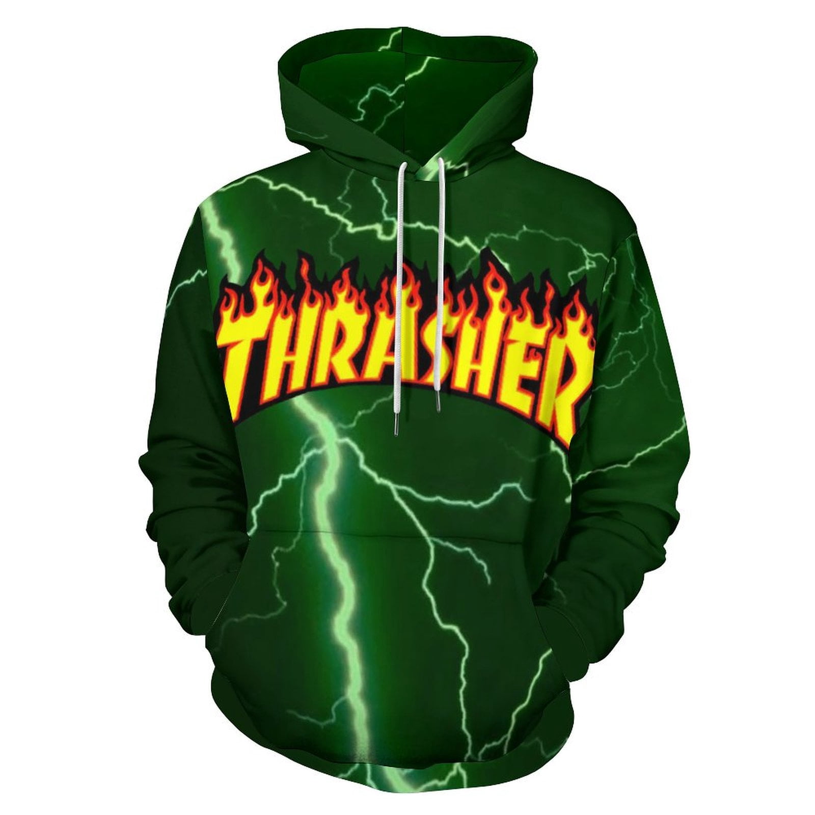 Red Thrasher Hoodie