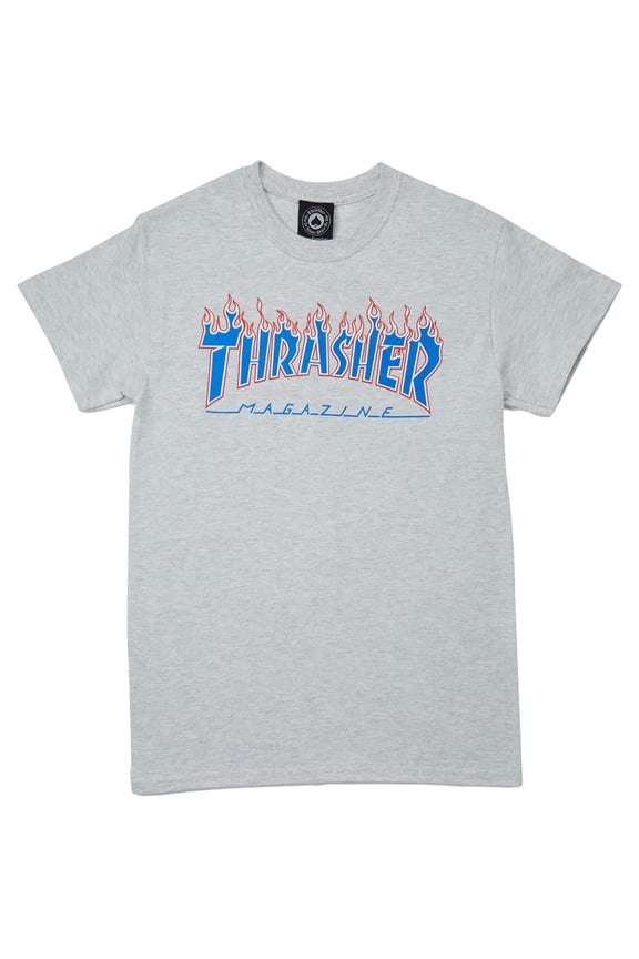 Patriot Flame Small Medium Size Heather Grey