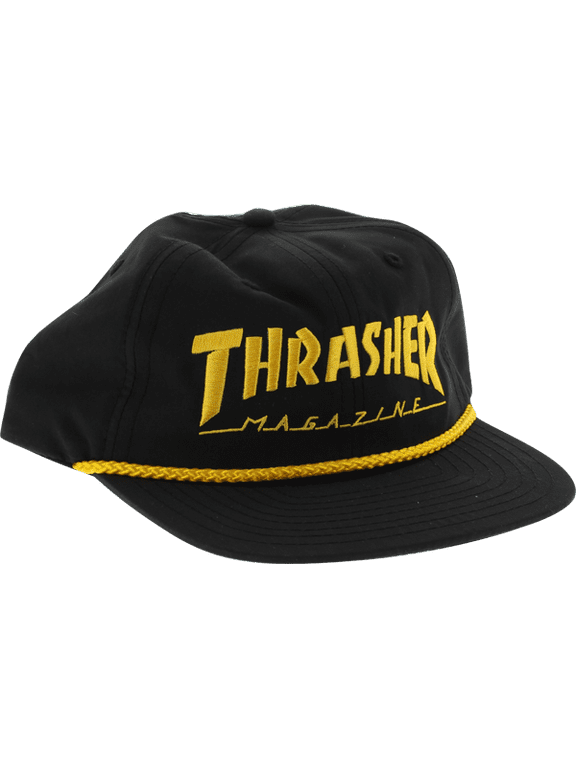 Rope Hat Black Gold