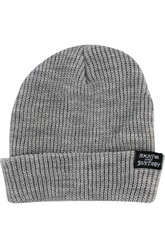 Skate Goat/Skate & Destroy Beanie - Grey