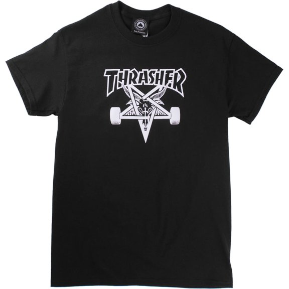 Thrasher Skate Goat Small Medium T-Shirt Black