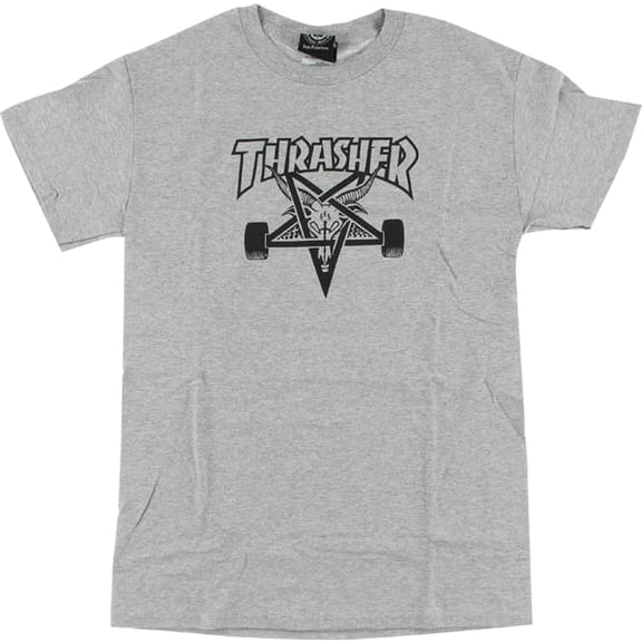 Thrasher Skate Goat Small T-Shirt Grey