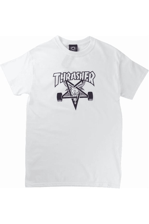 Skate Goat Ss M-White