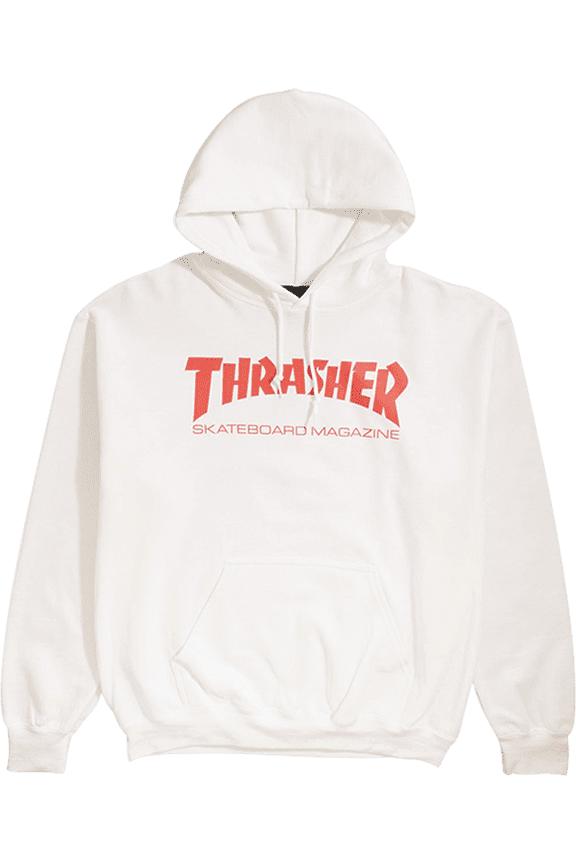 Skate Mag Hd/Swt M-Wht/Red
