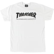 Thrasher Skate Mag Short Sleeve Shirt Small Medium White/Black