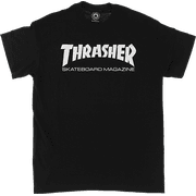 Thrasher Skate Mag Ss M-Blk/Wht