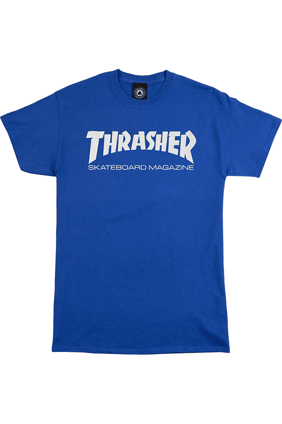 Skate Mag Ss S-Royal/Wht