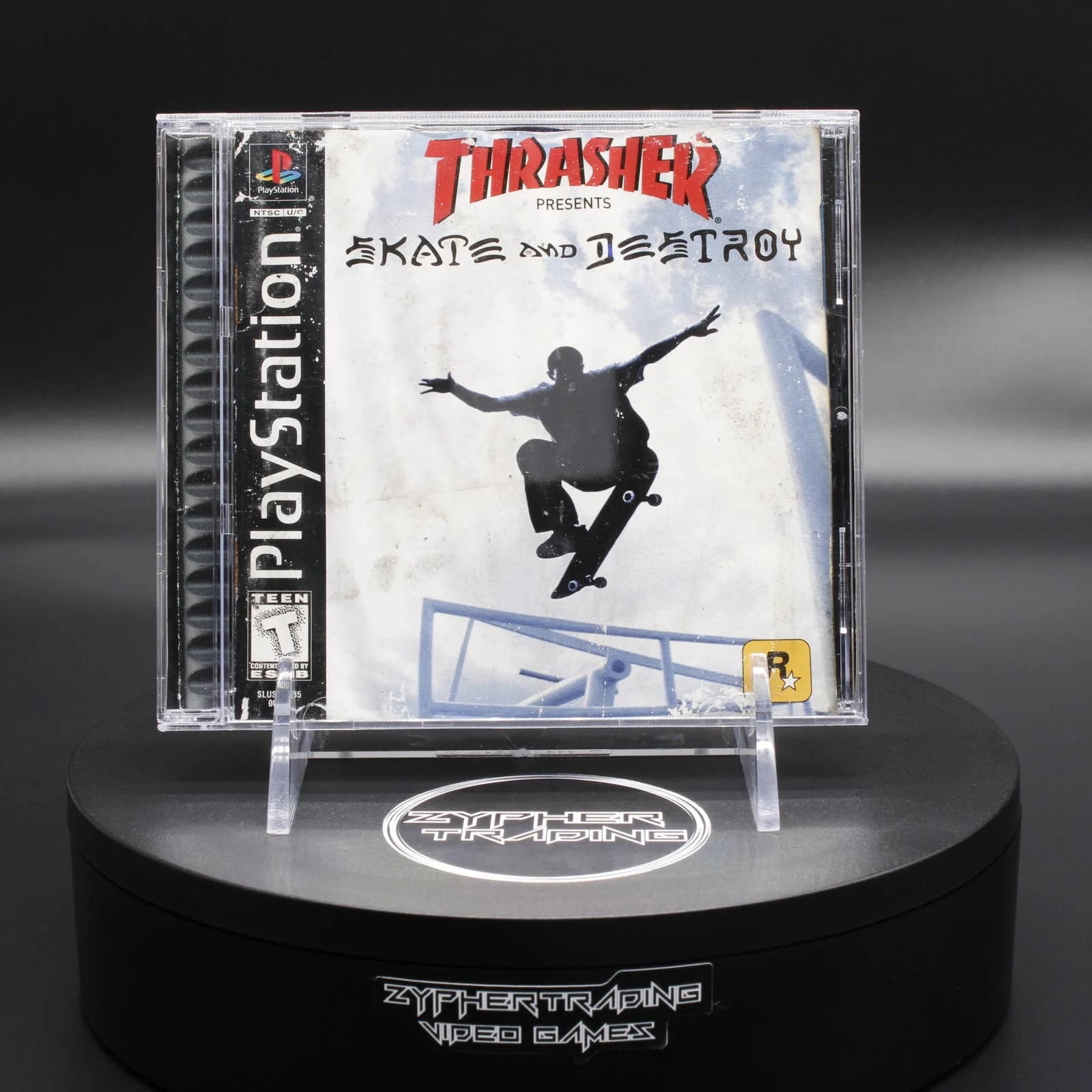 Thrasher Skate and Destroy Sony PlayStation PS1