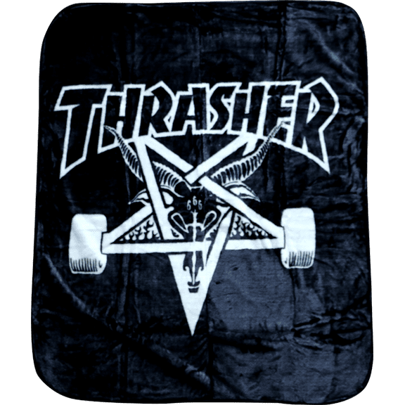 Thrasher Skategoat Blanket Blk/Wht