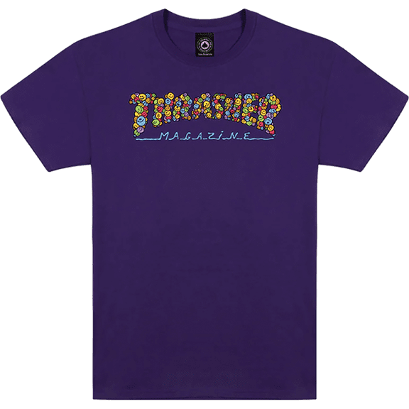 Thrasher Smile By Spanky Ss L-Purple