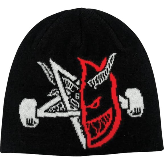 Thrasher Spitfire Thrash and Burn Black Beanie - One Size