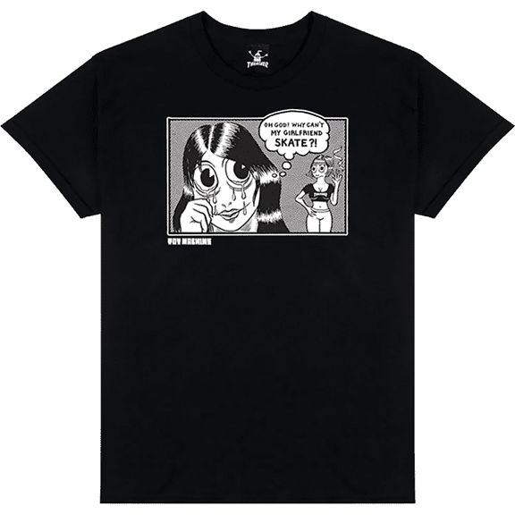 Thrasher Toy Machine Girlfriend Ss M-Black
