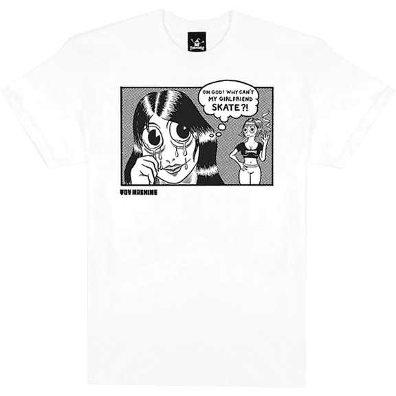 Thrasher Toy Machine Girlfriend Ss S-White