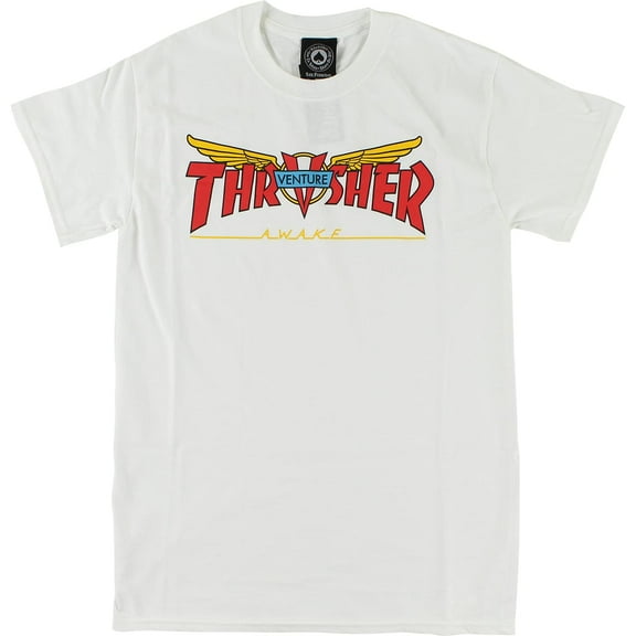 Thrasher Venture Collab Small White/Red/Yellow