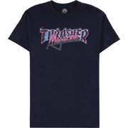 Thrasher Vice Logo Small T-Shirt - Navy