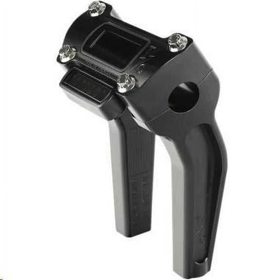 Thrashin Supply Co TSC-6500-1 Pullback Handlebar Riser Kit with Gauge Cutout - 6-1/2in. - Anodized Black