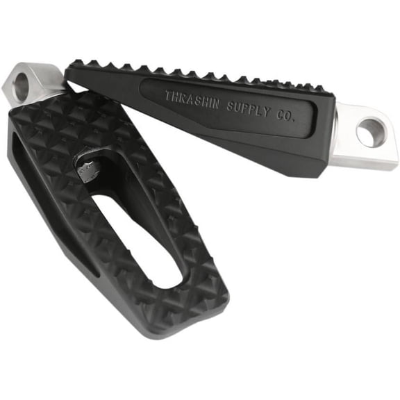 Thrashin Supply Company TSC-2029-1 P-54 Slim Passenger Footpegs - Black Anodized