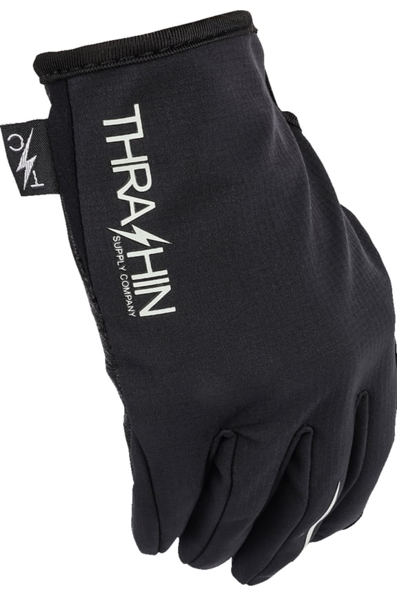 Stealth Mens Windbreaker Motorcycle Gloves Black XXL