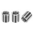 thumbnail image 1 of Thread Adapters Sleeve Reducing Nut, 3Pcs M18x2.5 Male to M14x1.75 Female Repairing Insert Nut Screw Reducer Conversion 303 Stainless Steel Fastener 20mm, 1 of 7