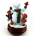 thumbnail image 1 of Thread Bears - Frost The Snowman With Little Threadbears Musical Figurine - Over 400 Song Choices - Fontana Di Trevi - SWISS (+$20), 1 of 2