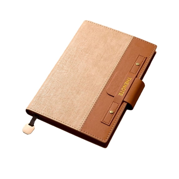 Thread Bound Journal Notebook Resistant To Page Loss For Long Term Use In Research Business Or Academic Documentation