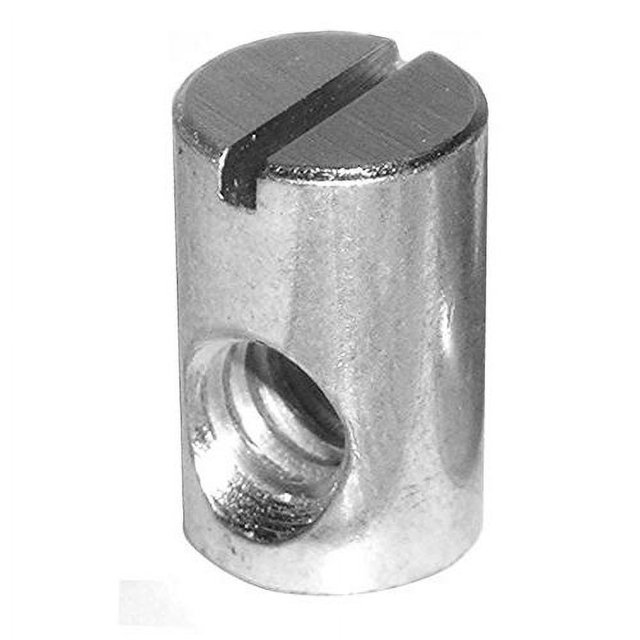 Thread Cross Dowel Barrel Nuts 5/8" High (10 Pack)