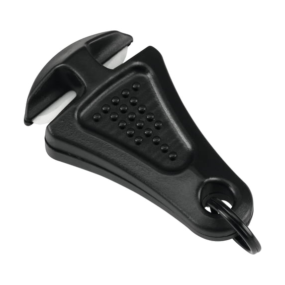 Thread Cutterz® Zipper Pull Cutter Patented Ceramic Blade • Apparel-Mounted • Travel-Safe Thread Yarn Cutter