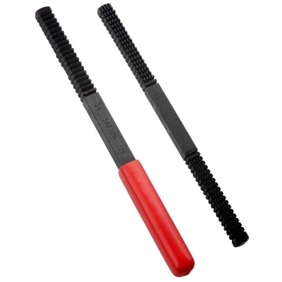 Thread File High Hardness Thread Restorer File Portable Multipurpose Thread Repair File for Studs Bolt Screw Pipe