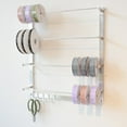 thumbnail image 1 of Thread Holder Organizer Wire Spool Rack Ribbons Roll Storage Sewing Tool Silver, 1 of 20