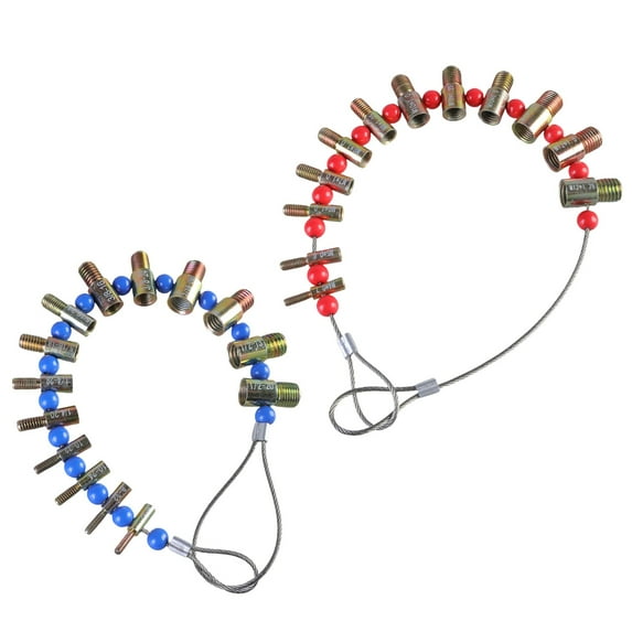 Thread Identifier Thread Tester 26 Nut Bolt Thread Size Checker Screw Identification Gauge Bolt Nut Screw Checking Tool