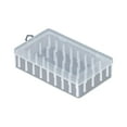 thumbnail image 1 of Thread Organizer Box, 42 Spool Sewing Storage Case, Transparent Sewing Supply Box, Needle and Accessory Holder, 1 of 6