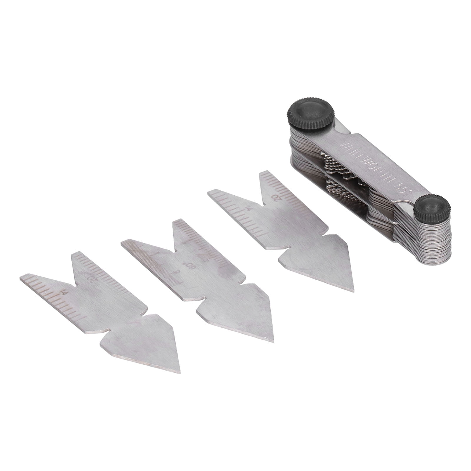 Thread Pitch Cutting Gauge, Metric Threaded Pitches Gauges Stainless