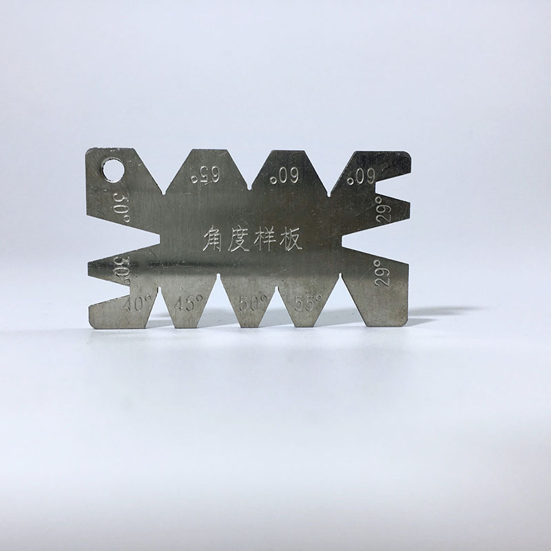 Thread Pitch & Raius Gauge Angle Template 55 60 Degree Metric Inch