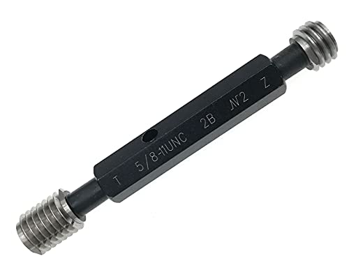 Maschio Per Filettatura 5/8-11 UNC 2B – Set Di 2 Pezzi In Acciaio HSS6542 Per Lavorazioni Meccaniche Di Precisione