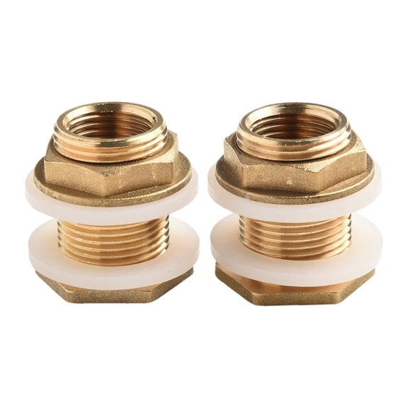 Thread Reducer Brass Hex Reducing Adapters For Tank Feedthrough For Water Tanks