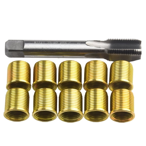 Thread Repair Tool Gasoline Engine Metal M14X1.25 Inserts and M16X1.25 Tap Kit