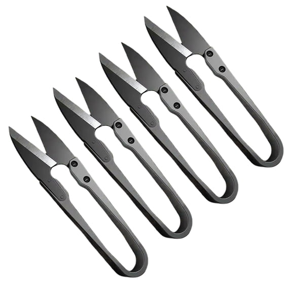 Thread Snips, Sewing Scissors Yarn Thread Cutter 4.1in Mini Trimming Nipper, High-Carbon Steel for Embroidery Knitting Crafts