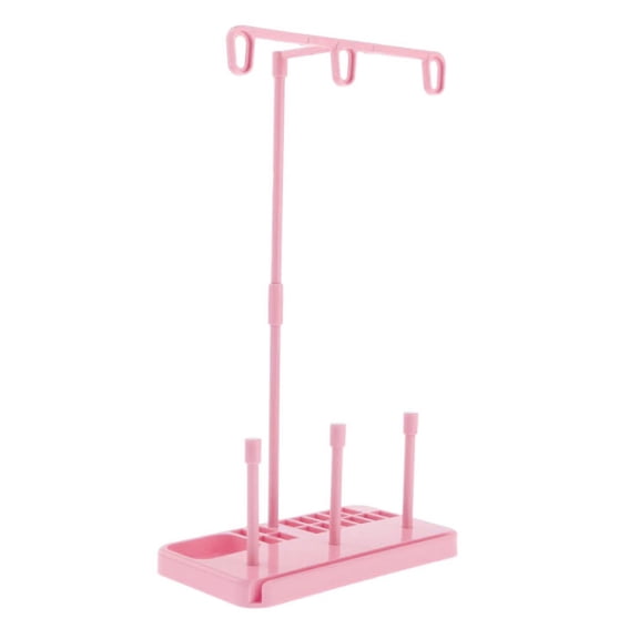 Thread Spool Holder Stand Cone Thread Sewing Machine Accessories DIY Sewing Crafts, 3Spools Holder for Domestic Sewing Machine, Embroidery