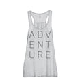 thumbnail image 1 of Thread Tank Adventure Women's Sleeveless Flowy Racerback Tank Top Sport Grey Small, 1 of 3