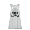 thumbnail image 1 of Thread Tank Aunt Squad Women's Sleeveless Flowy Racerback Tank Top Sport Grey Small, 1 of 5