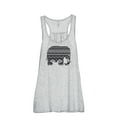 thumbnail image 1 of Thread Tank Aztec Tribal Elephant Women's Sleeveless Flowy Racerback Tank Top Sport Grey X-Large, 1 of 5