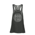 thumbnail image 1 of Thread Tank BOO! Yall Women's Sleeveless Flowy Racerback Tank Top Charcoal Small, 1 of 5
