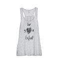 thumbnail image 1 of Thread Tank Be YOU Tiful Beautiful Women's Sleeveless Flowy Racerback Tank Top Sport Grey X-Large, 1 of 5