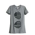 thumbnail image 1 of Thread Tank Designs - Aviator USA Sunglasses Women's Relaxed T-Shirt Tee, 1 of 3