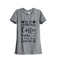 thumbnail image 1 of Thread Tank Designs - Coffee Books Rainy Days Women's Relaxed T-Shirt Tee, 1 of 5